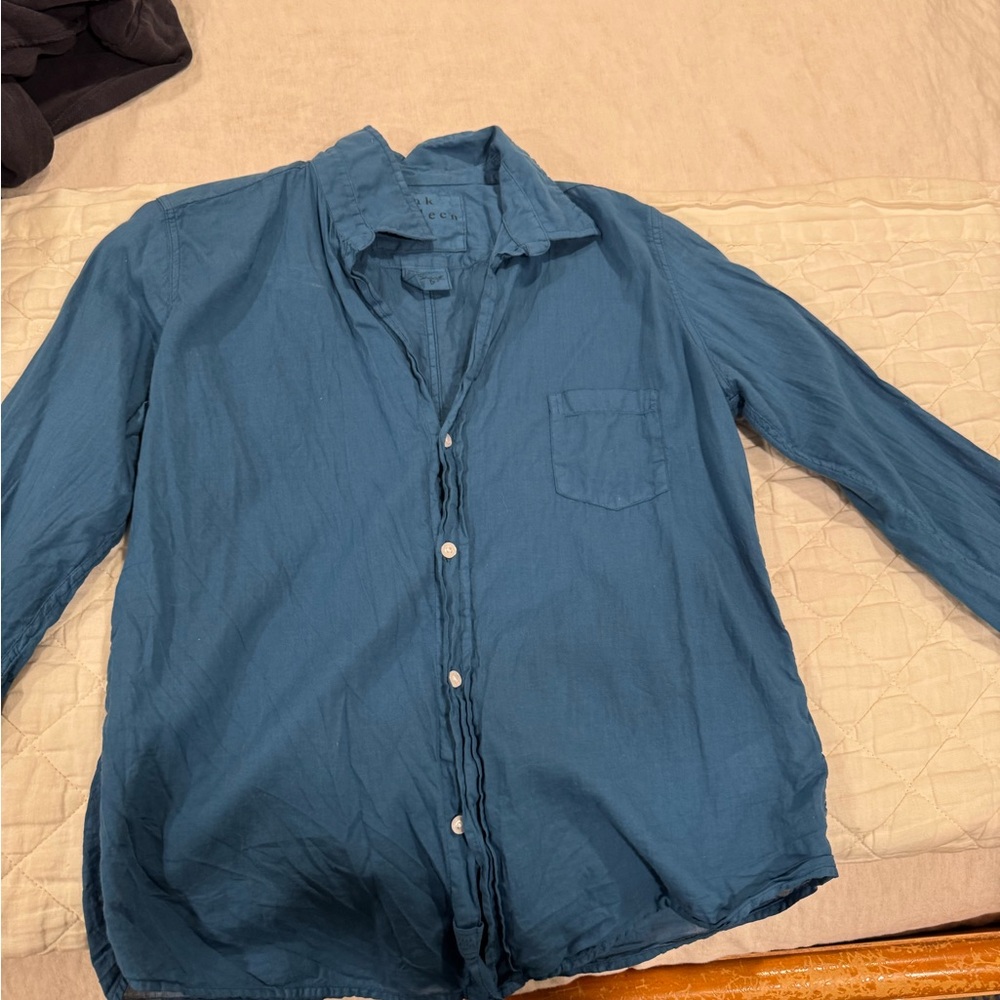 Frank & Eileen Blue Women's Top